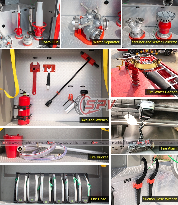 6,000 Litres Fire Engine FOTON - Accessories 4 6,000 Litres Fire Engine FOTON - Accessories 4
